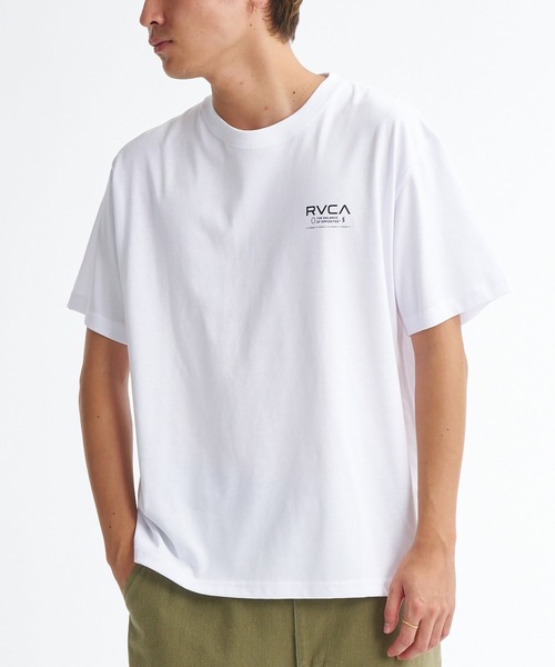 RVCA(ルーカ)の「RVCA SPORT メンズ STRAIGHT EDGE SS Tシャツ 【2026年春夏モデル】/ルーカバックプリント半袖Tシャツ(Tシャツ/カットソー・メンズ・ブラック/ホワイト/グリーン系その他・MEDIUM/X-LARGE/SMALL/LARGE)」の7枚目の写真