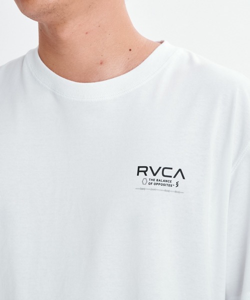 RVCA(ルーカ)の「RVCA SPORT メンズ STRAIGHT EDGE SS Tシャツ 【2026年春夏モデル】/ルーカバックプリント半袖Tシャツ(Tシャツ/カットソー・メンズ・ブラック/ホワイト/グリーン系その他・MEDIUM/X-LARGE/SMALL/LARGE)」の8枚目の写真
