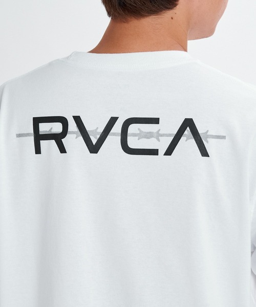 RVCA(ルーカ)の「RVCA SPORT メンズ STRAIGHT EDGE SS Tシャツ 【2026年春夏モデル】/ルーカバックプリント半袖Tシャツ(Tシャツ/カットソー・メンズ・ブラック/ホワイト/グリーン系その他・MEDIUM/X-LARGE/SMALL/LARGE)」の9枚目の写真