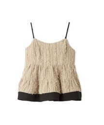 SNIDEL | ボリュームティアードキャミチュニック(その他トップス)