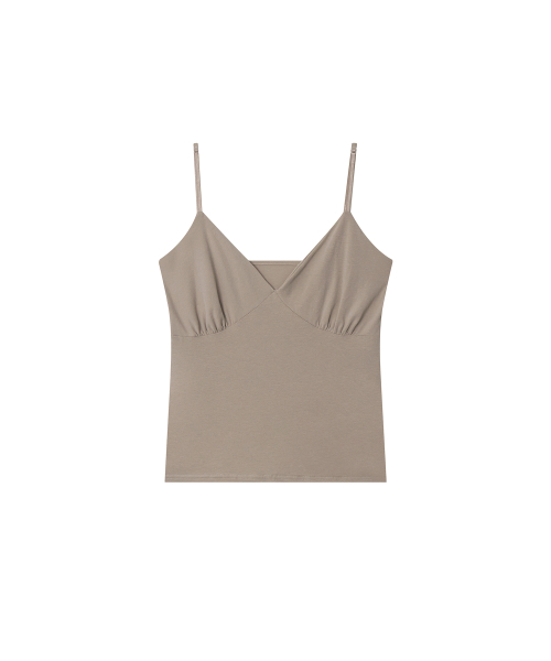 MAYVERU(メイバーユー)の「say sleeveless t-shirt _ Beige(Tシャツ/カットソー・レディース・その他・FREE)」の3枚目の写真