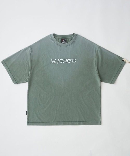 ADAM PATEK(アダムパテック)の「mt10334-gallagher agingT Tシャツ(AP2614021)(Tシャツ/カットソー・メンズ・ブラック/グリーン/ピンク/ホワイト・2/1)」の3枚目の写真