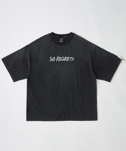 ADAM PATEK(アダムパテック)の「mt10334-gallagher agingT Tシャツ(AP2614021)(Tシャツ/カットソー・メンズ・ブラック/グリーン/ピンク/ホワイト・2/1)」の2枚目の写真