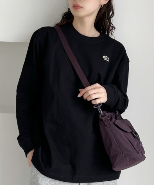 THE NORTH FACE(ザノースフェイス)の「◇THE NORTH FACE◇ WHITE LABEL 正規品/メンズ イージーオン L/S R/TEE M'S EASYON L/S R/TEE(Tシャツ/カットソー・レディース・クリーム/ブラック・M)」の8枚目の写真