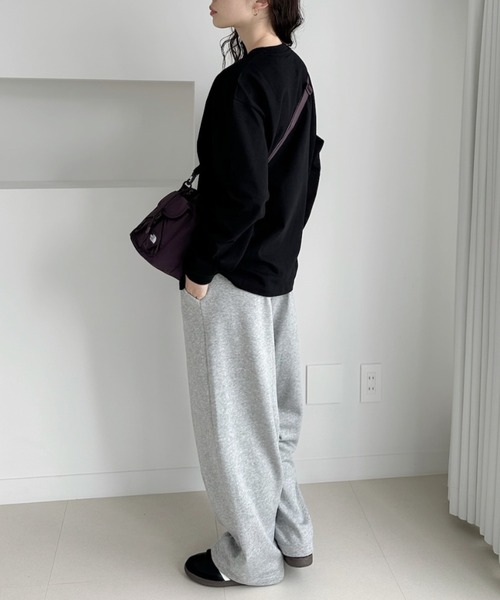 THE NORTH FACE(ザノースフェイス)の「◇THE NORTH FACE◇ WHITE LABEL 正規品/メンズ イージーオン L/S R/TEE M'S EASYON L/S R/TEE(Tシャツ/カットソー・レディース・クリーム/ブラック・M)」の12枚目の写真