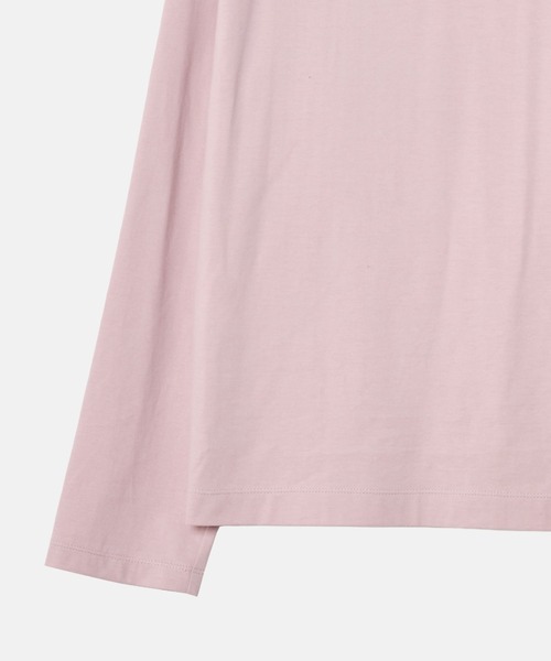 LE CIEL BLEU（ルシェルブルー）の「LEエンブロイダリーロングT / LE Embroidery Long T（Tシャツ/カットソー・レディース・オフホワイト/ブラック/ピンク・36）」の12枚目の写真