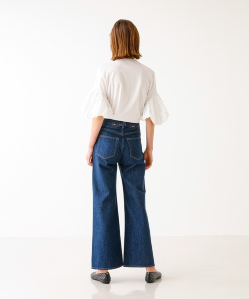 DESIGNWORKS(デザインワークス)の「バルーンスリーブTシャツ(Tシャツ/カットソー・レディース・ブラック・38)」の7枚目の写真