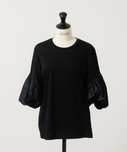 DESIGNWORKS(デザインワークス)の「バルーンスリーブTシャツ(Tシャツ/カットソー・レディース・ブラック・38)」の11枚目の写真