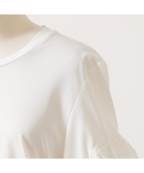 DESIGNWORKS(デザインワークス)の「バルーンスリーブTシャツ(Tシャツ/カットソー・レディース・ブラック・38)」の16枚目の写真