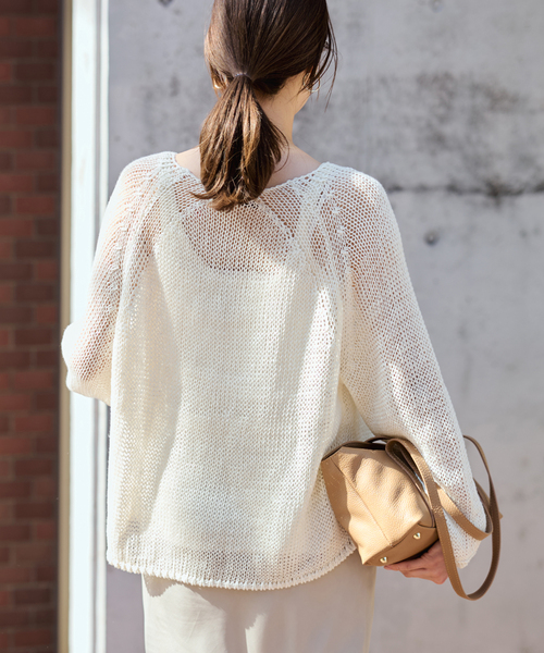 【2025SS】FRAMeWORK LINEN CORD ニット 黒 リネン FRAMeWORK - 【2025SS】FRAMeWORK LINEN CORD ニット 黒 リネンの通販