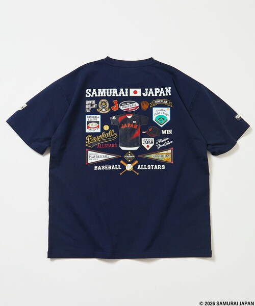 SAMURAI JAPAN×FREAK'S STORE 別注 GRAPHIC TEE（Tシャツ/カットソー