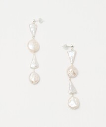IRIS47 | <IRIS 47>MOZAIC PRL ピアス(ピアス(両耳用))