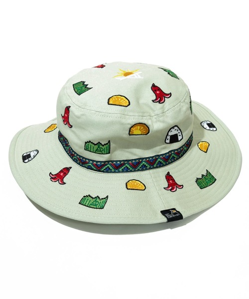 go slow caravan（ゴースローキャラバン）の「ライトキャンバス 総刺繍 キャンパーハット（ハット・メンズ・ネイビー/マスタード/セージグリーン/ブラック・FREE）」の15枚目の写真