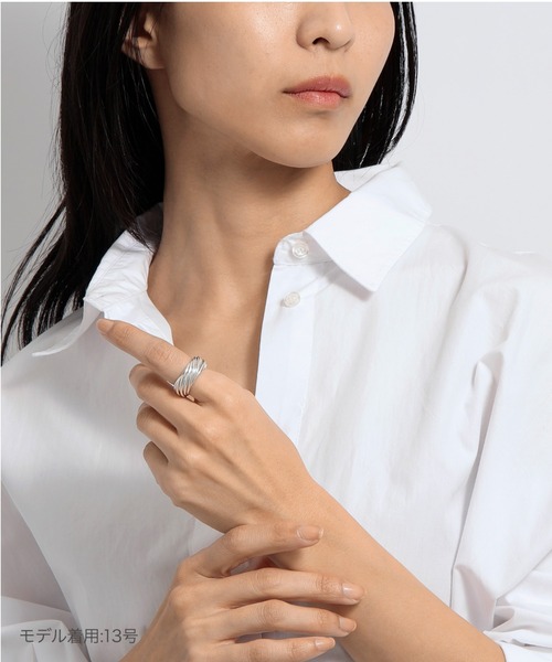 LAH(エルエーエイチ)の「リング(リング・メンズ・シルバー・#13/#15/#17/#19)」の2枚目の写真