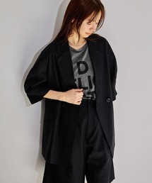 mysty woman | ボリュームスリーブテーラージャケット 666537(テーラードジャケット)