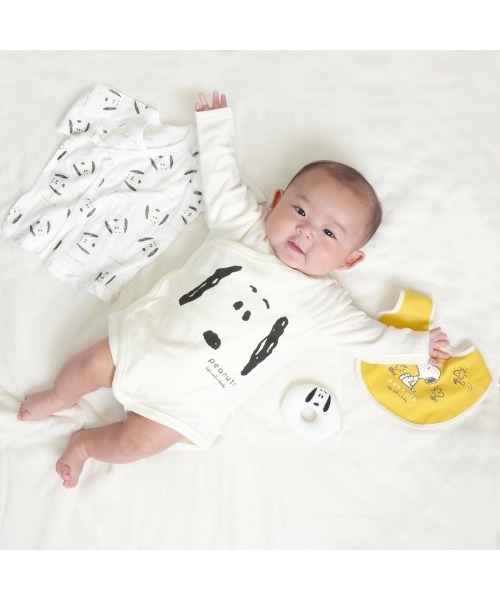 SNOOPY スヌーピー 新生児ギフトボックス 4点セット（ベビーギフト