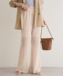 Omekashi | レースフレアパンツ(その他パンツ)