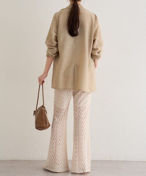 Omekashi（オメカシ）の「レースフレアパンツ（その他パンツ・レディース・ホワイト系その他/ブラック・FREE）」の11枚目の写真