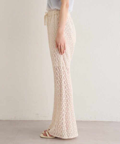 Omekashi（オメカシ）の「レースフレアパンツ（その他パンツ・レディース・ホワイト系その他/ブラック・FREE）」の14枚目の写真