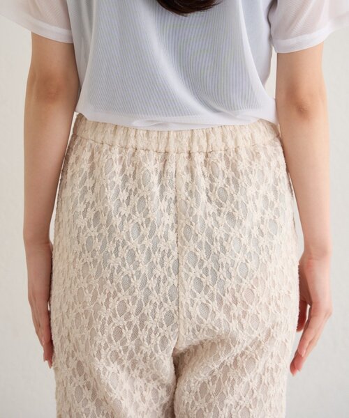 Omekashi（オメカシ）の「レースフレアパンツ（その他パンツ・レディース・ホワイト系その他/ブラック・FREE）」の16枚目の写真
