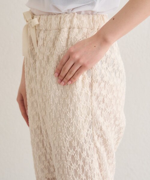Omekashi（オメカシ）の「レースフレアパンツ（その他パンツ・レディース・ホワイト系その他/ブラック・FREE）」の18枚目の写真