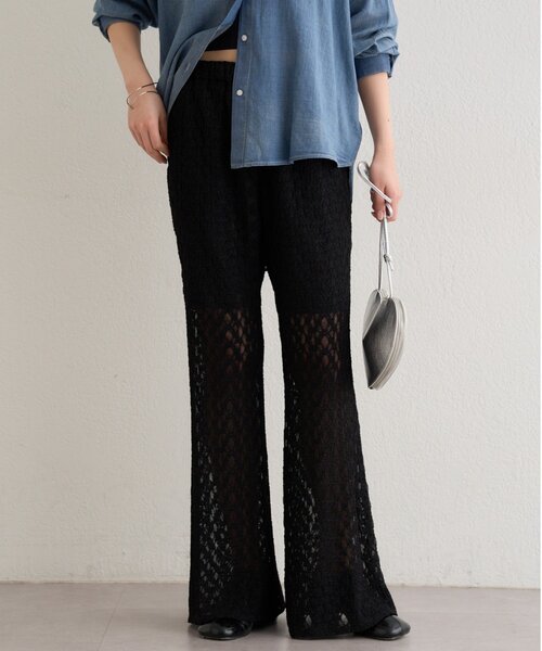 Omekashi（オメカシ）の「レースフレアパンツ（その他パンツ・レディース・ホワイト系その他/ブラック・FREE）」の21枚目の写真