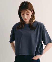 ピグメントショートTシャツ【IROHANI】