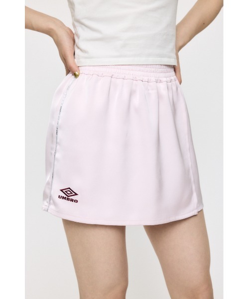 MOUSSY（マウジー）の「U/M SATIN WRAP スコート（スカート・レディース・ネイビー/ライトピンク・1/2）」の10枚目の写真