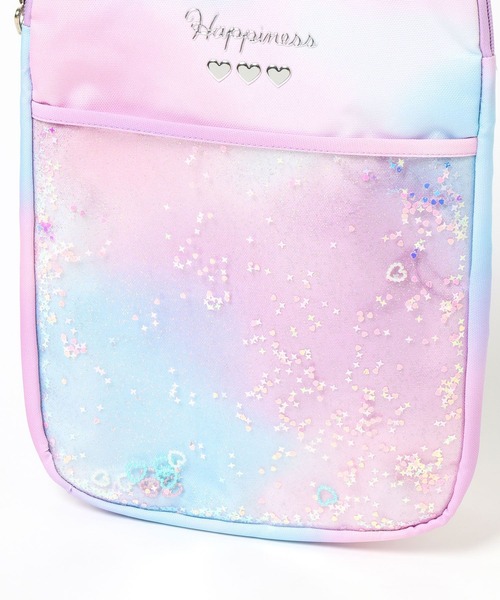 BAYFLOW（ベイフロー）の「[学校や習い事に♪]スパンコールタブレットケース[33cm×23.5cm](KIDS)（トートバッグ・キッズ・レインボー/ブラック・FREE）」の21枚目の写真