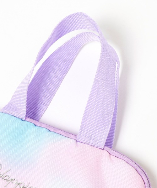 BAYFLOW（ベイフロー）の「[学校や習い事に♪]スパンコールタブレットケース[33cm×23.5cm](KIDS)（トートバッグ・キッズ・レインボー/ブラック・FREE）」の19枚目の写真