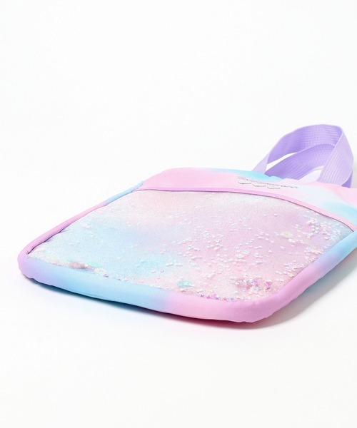 BAYFLOW（ベイフロー）の「[学校や習い事に♪]スパンコールタブレットケース[33cm×23.5cm](KIDS)（トートバッグ・キッズ・レインボー/ブラック・FREE）」の15枚目の写真