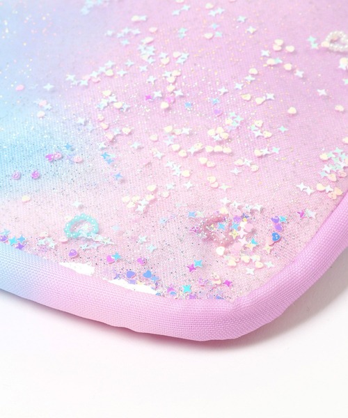 BAYFLOW（ベイフロー）の「[学校や習い事に♪]スパンコールタブレットケース[33cm×23.5cm](KIDS)（トートバッグ・キッズ・レインボー/ブラック・FREE）」の14枚目の写真