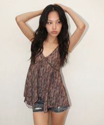 VENECY（ベネシー）の「Leopard Halter Top（その他トップス）」
