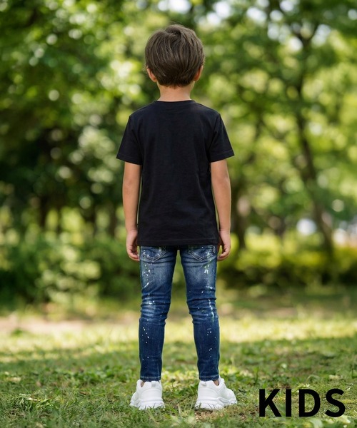 adamsJUGGLER(アダムスジャグラー)の「RTEG FK.ファントムティーキッズ(Tシャツ/カットソー・キッズ・ブラック/ホワイト・100/150/130/120/110)」の4枚目の写真