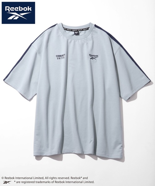Reebok(リーボック)の「【Reebok/リーボック】オーバーサイズ ロゴスウェットセットアップ/上下セット ミニ裏毛(セットアップ・メンズ・ブラック/アッシュグレー/ライトブルーグレー/ネイビー・LL/L/M)」の5枚目の写真