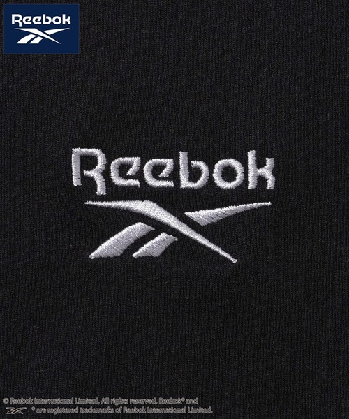 Reebok(リーボック)の「【Reebok/リーボック】オーバーサイズ ロゴスウェットセットアップ/上下セット ミニ裏毛(セットアップ・メンズ・ブラック/アッシュグレー/ライトブルーグレー/ネイビー・LL/L/M)」の8枚目の写真