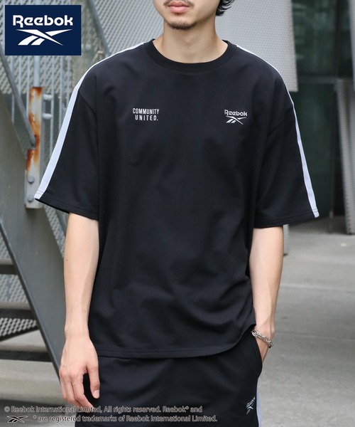 Reebok(リーボック)の「【Reebok/リーボック】オーバーサイズ ロゴスウェットセットアップ/上下セット ミニ裏毛(セットアップ・メンズ・ブラック/アッシュグレー/ライトブルーグレー/ネイビー・LL/L/M)」の20枚目の写真