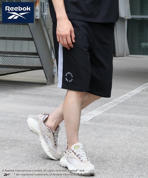Reebok(リーボック)の「【Reebok/リーボック】オーバーサイズ ロゴスウェットセットアップ/上下セット ミニ裏毛(セットアップ・メンズ・ブラック/アッシュグレー/ライトブルーグレー/ネイビー・LL/L/M)」の22枚目の写真