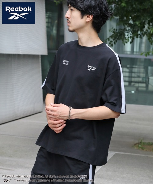 Reebok(リーボック)の「【Reebok/リーボック】オーバーサイズ ロゴスウェットセットアップ/上下セット ミニ裏毛(セットアップ・メンズ・ブラック/アッシュグレー/ライトブルーグレー/ネイビー・LL/L/M)」の19枚目の写真