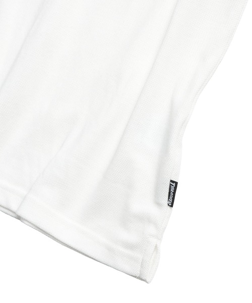 THRASHER(スラッシャー)の「THRASHER (スラッシャー) ポロシャツ 半袖 鹿の子 ライン ロゴ刺繍 シャツ TH25SU01R ユニセックス(ポロシャツ・メンズ・ブラック/ホワイト・M/L/LL)」の10枚目の写真