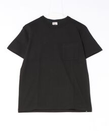 CROSS&STITCH(クロスアンドステッチ)オープンエンド マックスウェイト バインダーネック ポケットTシャツ 6.2oz メンズ 半袖Tシャツ (OE1119)