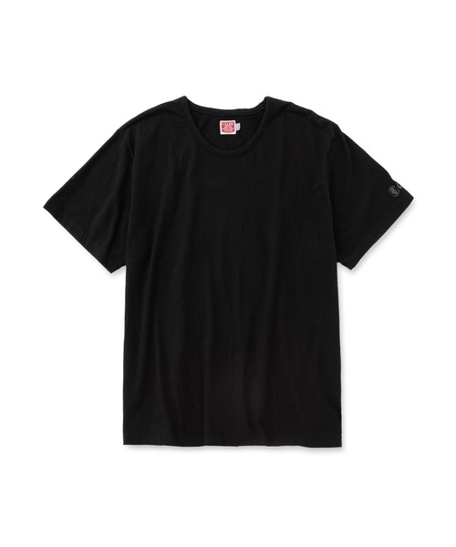 CALEE（キャリー）の「VINTAGE REPRODUCT BINDER U NECK TEE（Tシャツ/カットソー・メンズ・ホワイト/ブラック・LARGE/MEDIUM）」の2枚目の写真