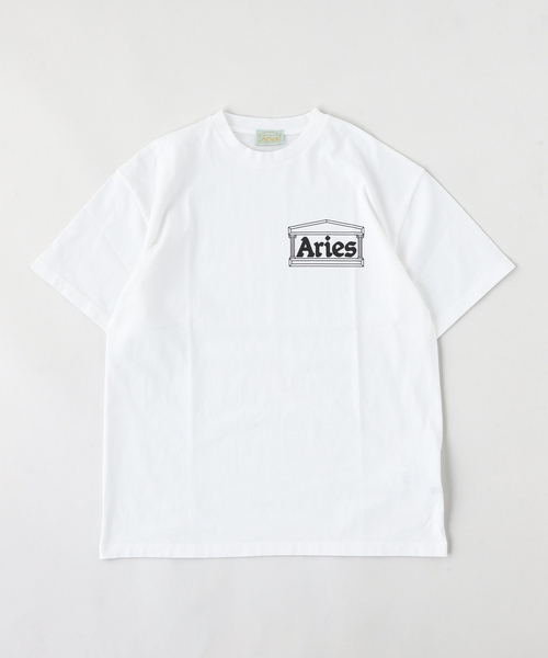 ARIES(アリーズ)の「ARIES / アリーズ TEMPLE SS TEE(Tシャツ/カットソー・メンズ・ホワイト・LARGE/MEDIUM/SMALL)」の1枚目の写真
