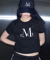 A'GEM/9 × .kom 『MUCENT/ムセント』MAIN SYMBOL SIGNATURE LOGO HALF TEE/メインシンボルシグニチャーロゴ半袖Tシャツ