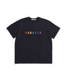 NOT NEW（ナットニュー）の「Rainbow Friends T-Shirt Black（Tシャツ/カットソー）」