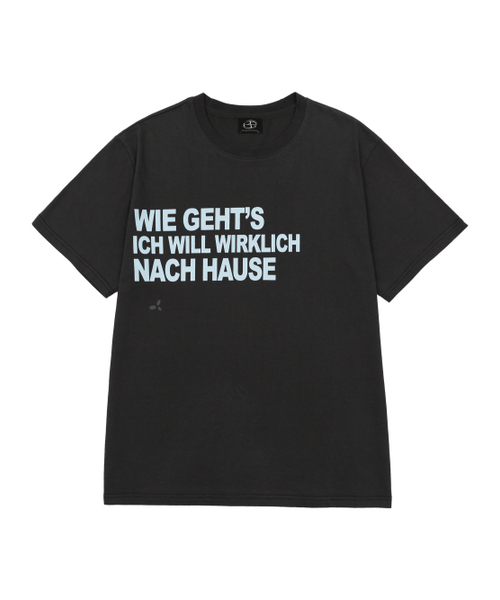 BP2 DISORDER(ビーピーツーディスオーダー)の「BPT ナ ハウズ T チャコール_ブルー(Tシャツ/カットソー・レディース・その他・L/M)」の1枚目の写真
