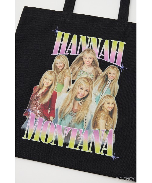 Disney SERIES CREATED by MUS（ディズニーシリーズクリエイテッドバイエムユーエス）の「MD トートバッグ / Hannah Montana（トートバッグ・レディース・ライトパープル/ホワイト/ピンク/ブラック・FREE）」の8枚目の写真