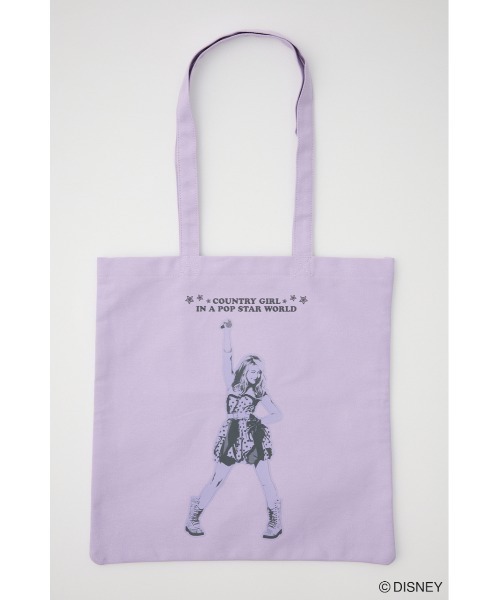 Disney SERIES CREATED by MUS（ディズニーシリーズクリエイテッドバイエムユーエス）の「MD トートバッグ / Hannah Montana（トートバッグ・レディース・ライトパープル/ホワイト/ピンク/ブラック・FREE）」の11枚目の写真