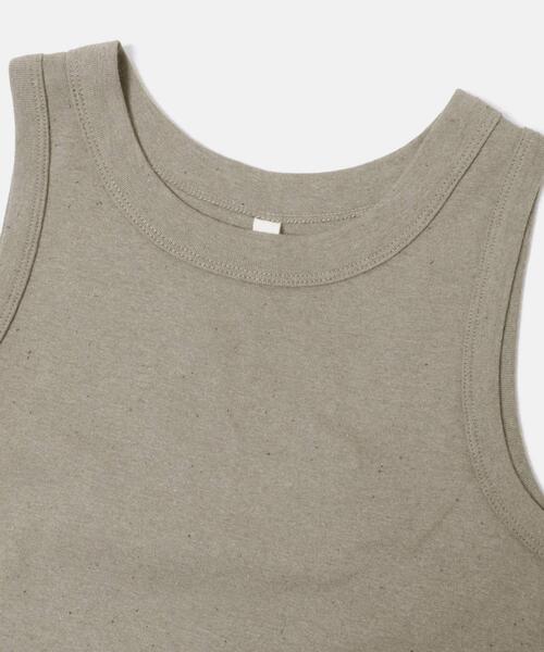 URBAN RESEARCH DOORS（アーバンリサーチドアーズ）の「Natural Cotton TankTop（タンクトップ・レディース・グリーン系その他/ナチュラル・FREE）」の10枚目の写真