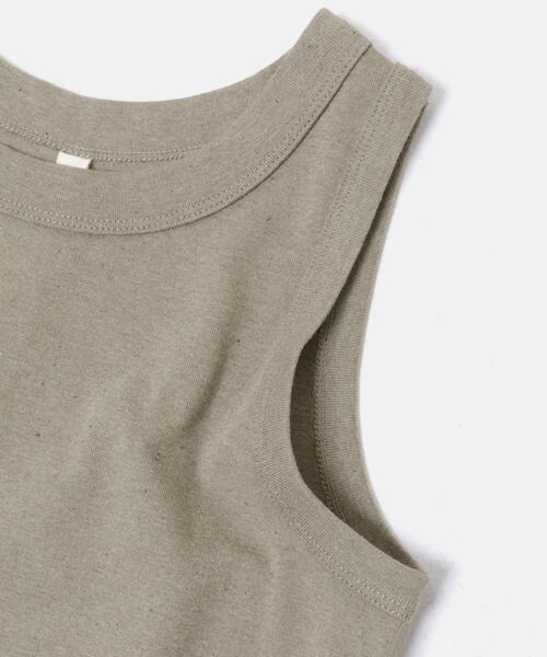 URBAN RESEARCH DOORS（アーバンリサーチドアーズ）の「Natural Cotton TankTop（タンクトップ・レディース・グリーン系その他/ナチュラル・FREE）」の11枚目の写真